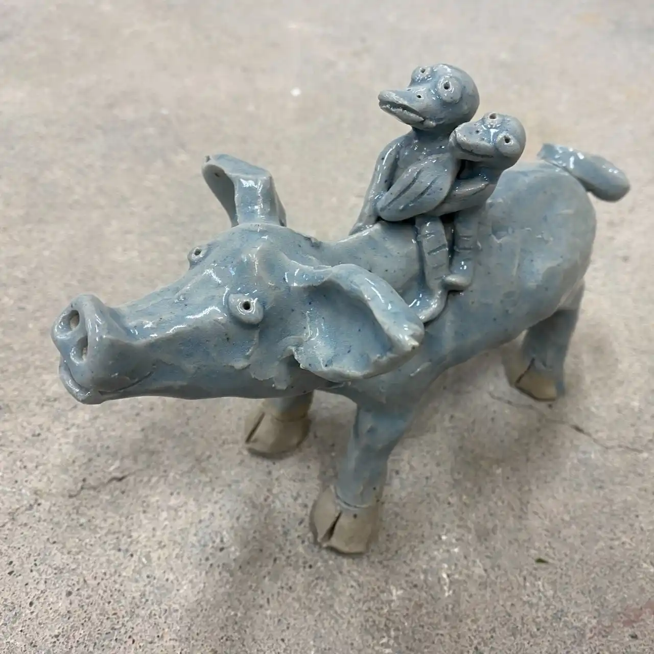 Image of a clay-creature