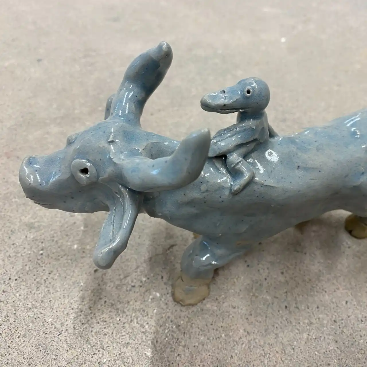 Image of a clay-creature