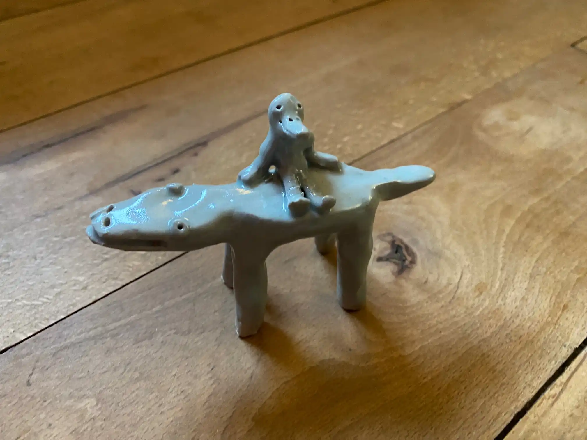 Image of a clay-creature