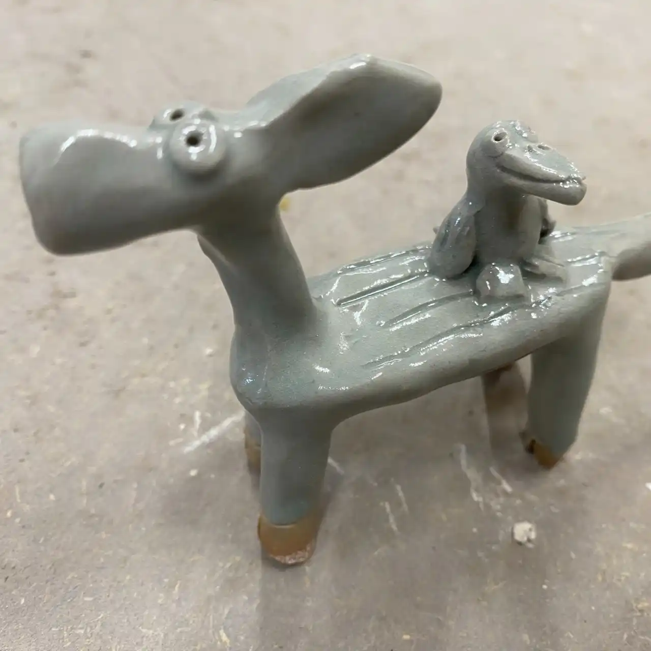 Image of a clay-creature